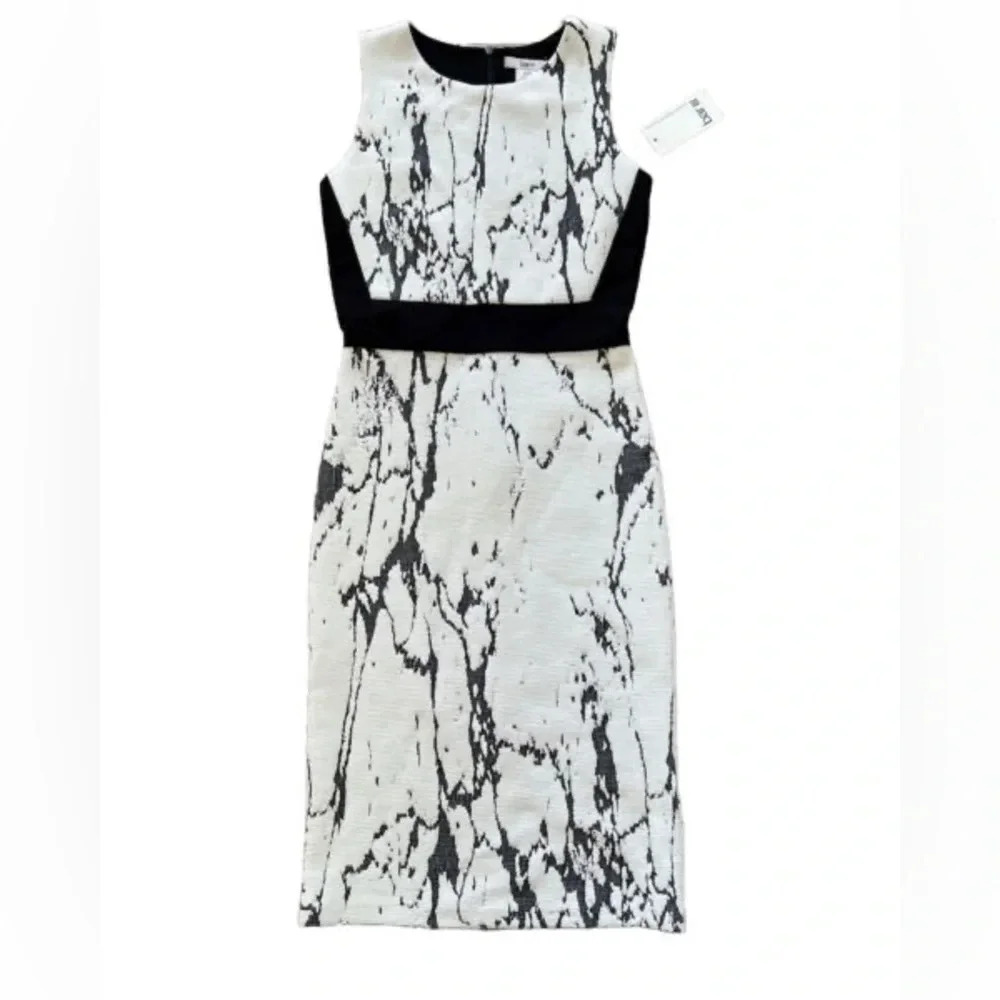 Bar III Knee Length Sheath Dress